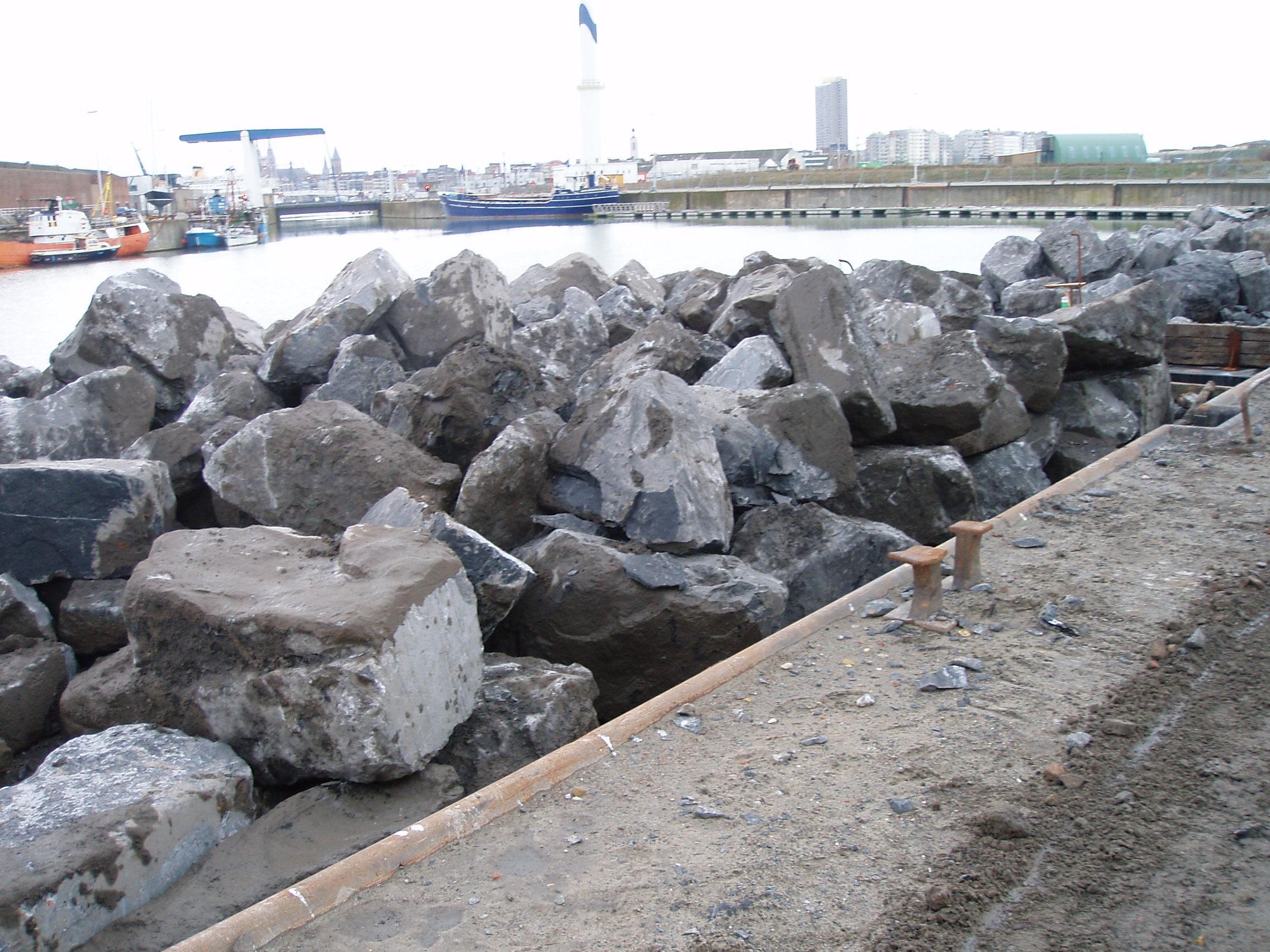 waterbouw en groevestenen copro