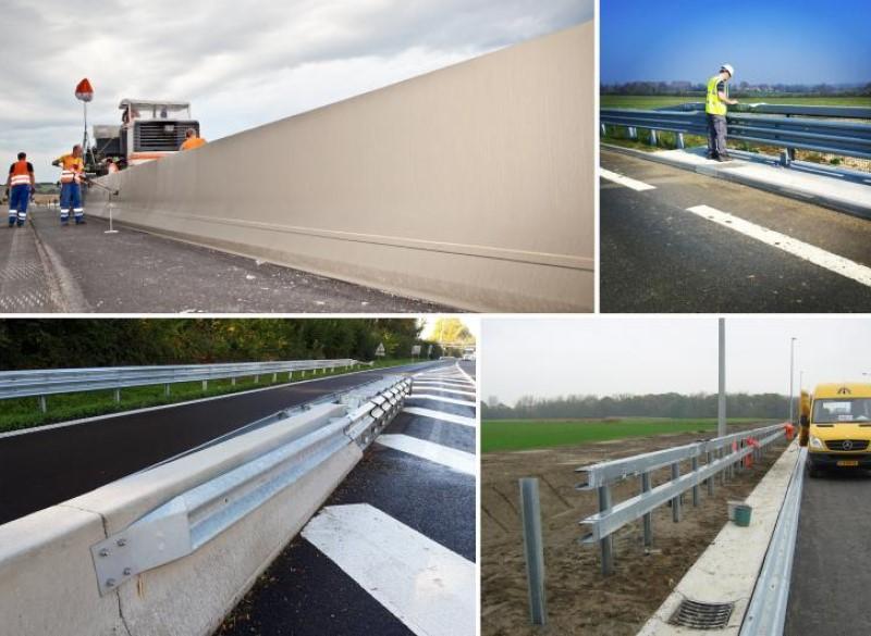Uitvoeringscertificatie afschermende constructies voor wegen